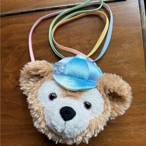 Duffy Bear Plush Crossbody Pass Bag Tokyo DisneySea